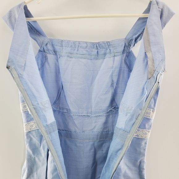 Vintage handmade light blue onesie - Picture 8 of 16